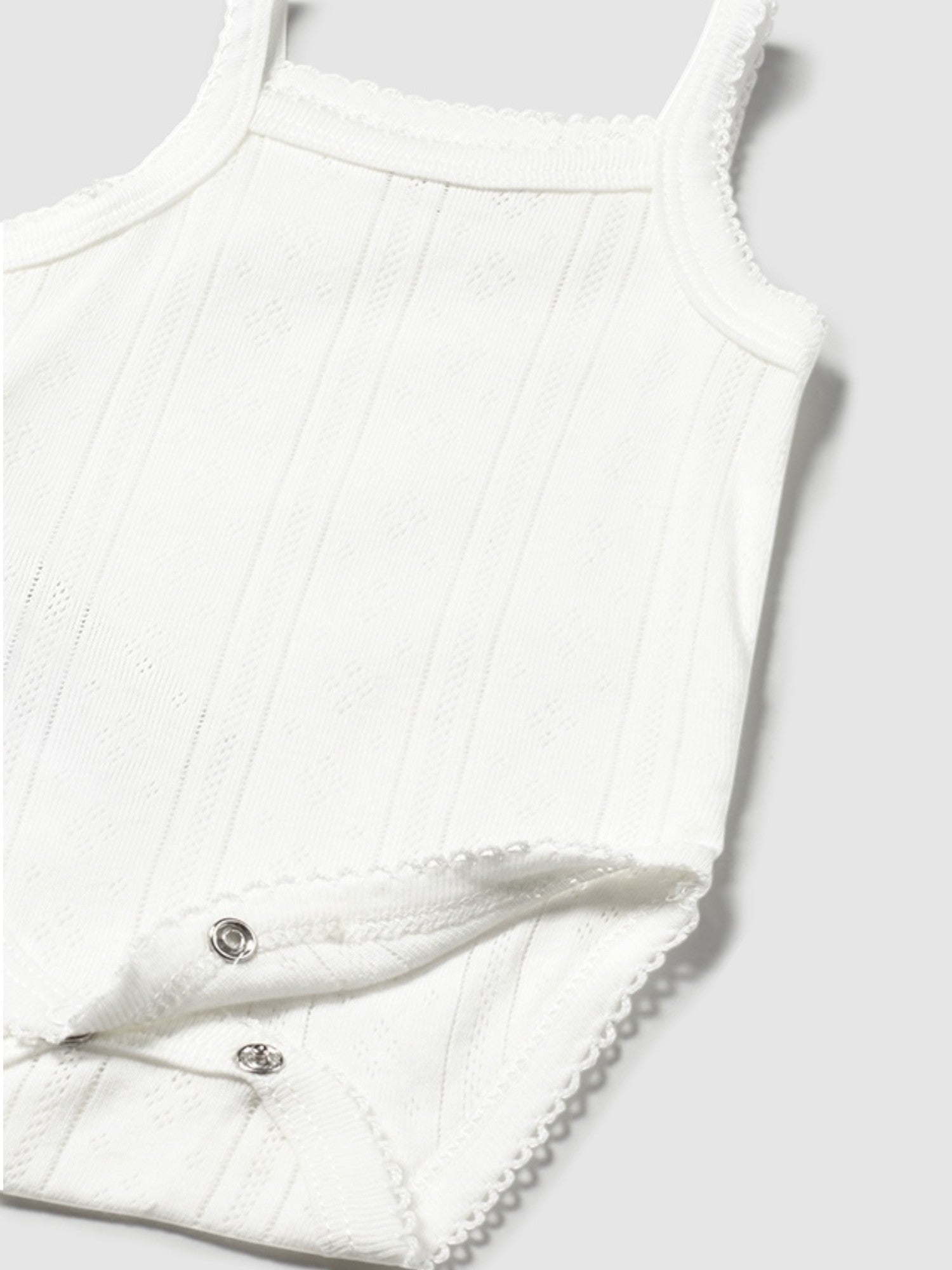 Body bretelle traforate Neonata NATURAL 1745 /N