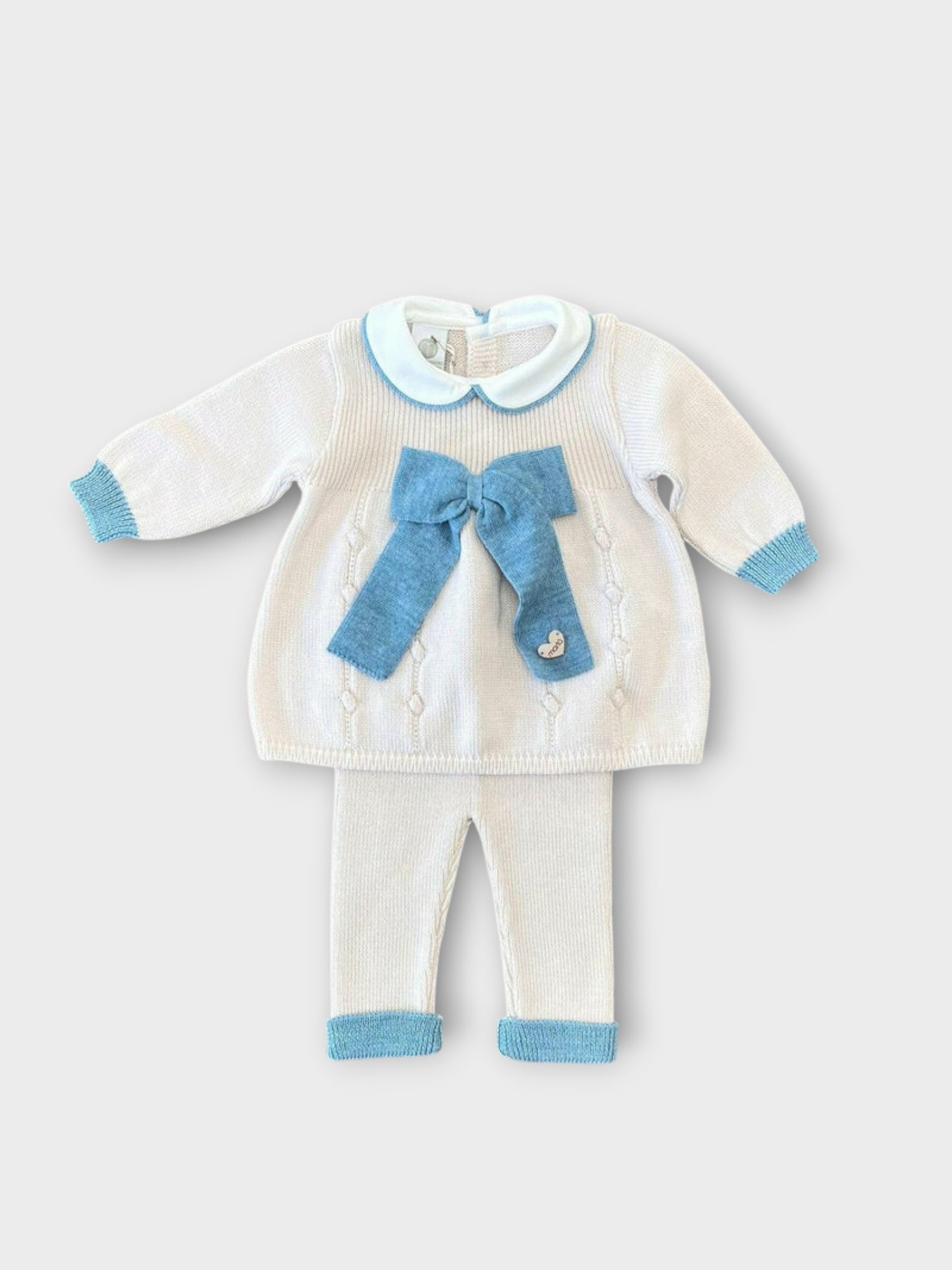 Completo nascita Fiocco Neonata NATURAL IB1919 -  NANU' BABY