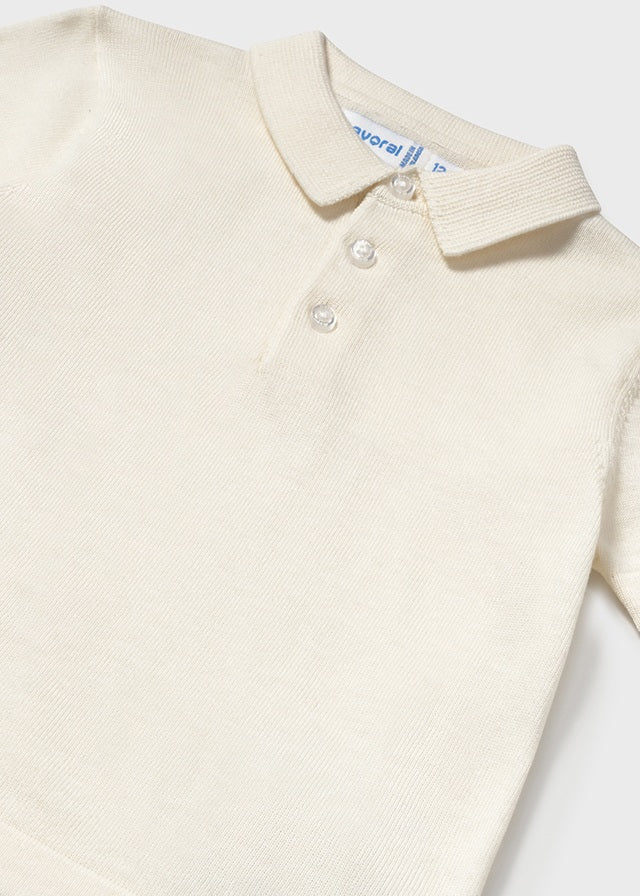 Polo Filo Cotone Panna MAYORAL 1106/72