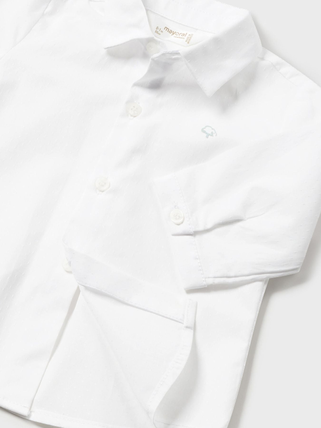 Camicia m/l e papillon Bimbo BIANCO 1196/B