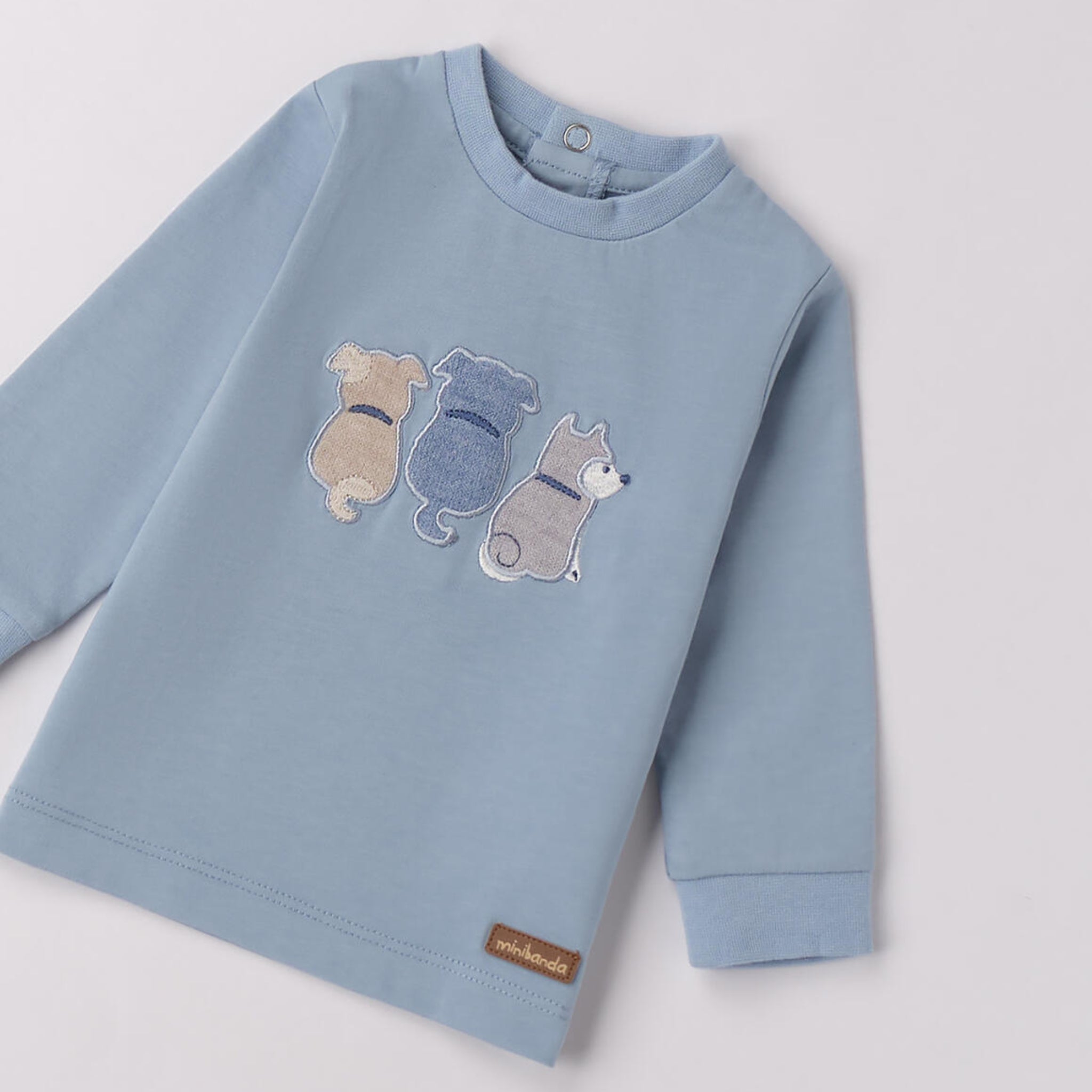 Maglietta Jersey Cotone Manopesca Bimbo Blu 3F611/3964