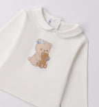 T-Shirt für Mädchen aus 100 % Baumwolle (Interlock) 3F749/112