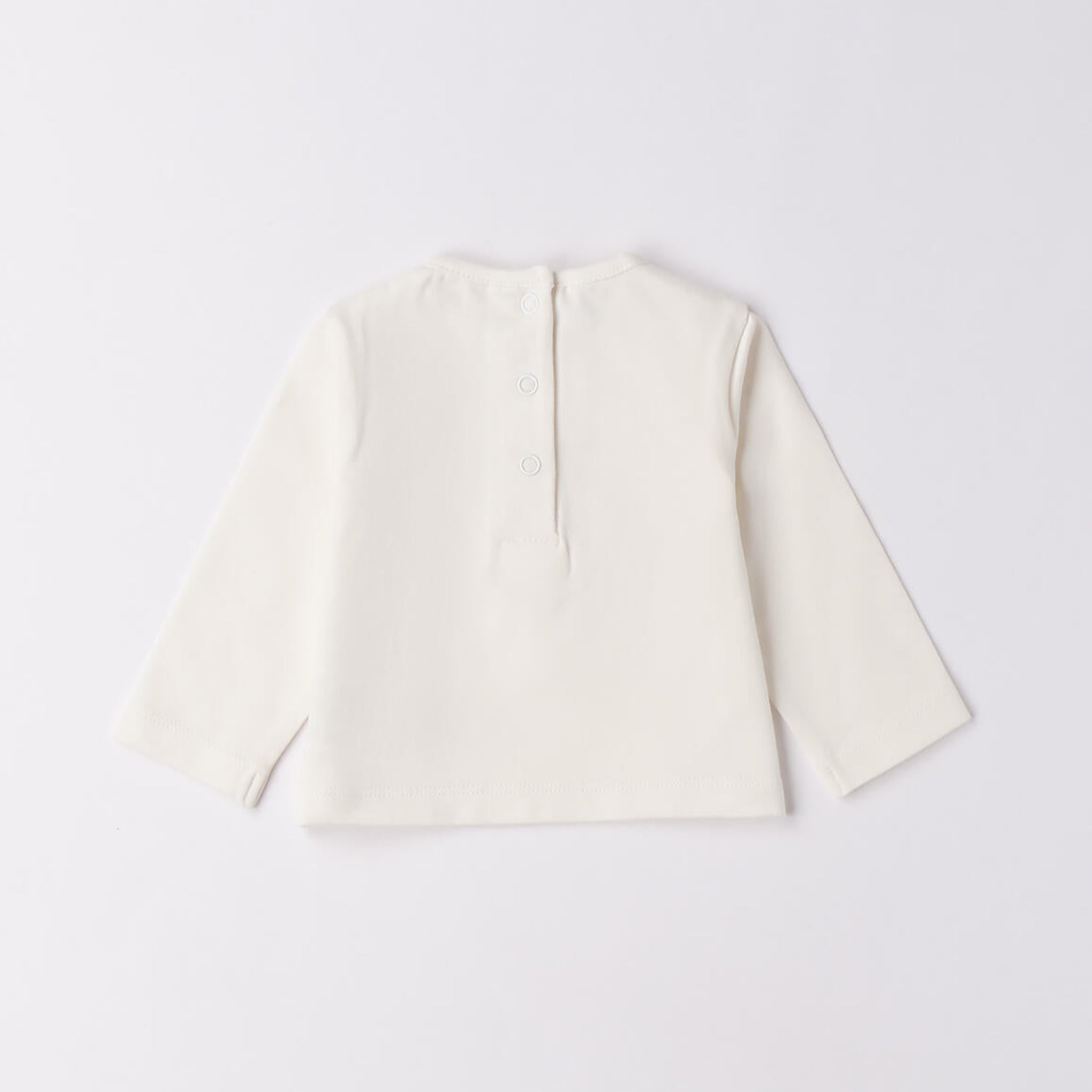 Jersey T-Shirt, Stretch Cotton, Short Sleeves, Girl's, White, 3F718/112