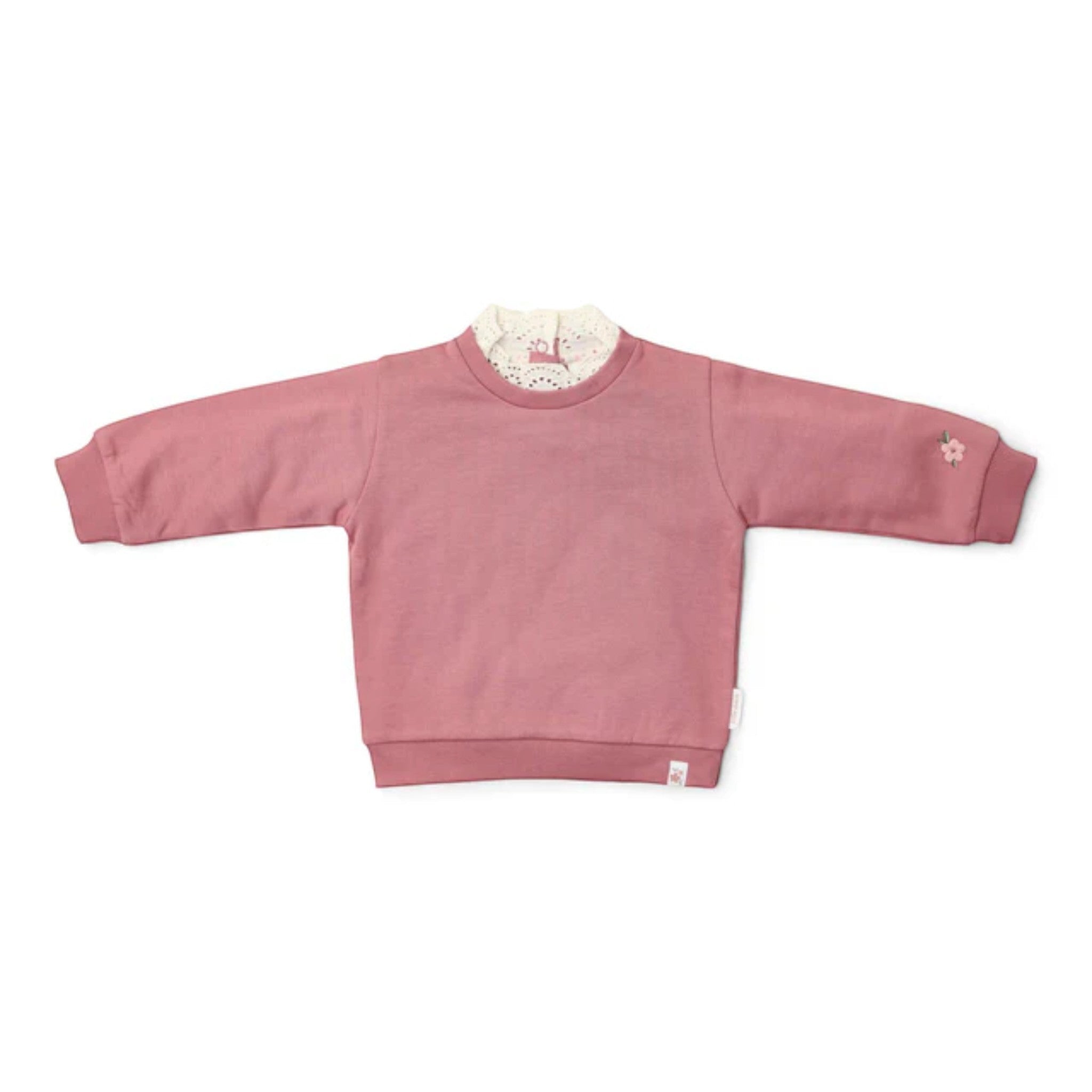 Maglione con colletto - Giardino delle Fate Bimba Rosa CL25092007 corredino e abbigliamento neonato | NANU' BABY