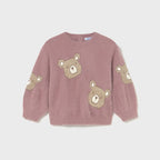 Maglione pelo Bimba Rosa 2356/57 corredino e abbigliamento neonato | NANU' BABY