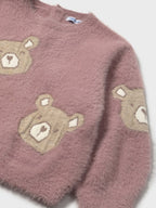 Maglione pelo Bimba Rosa 2356/57 corredino e abbigliamento neonato | NANU' BABY