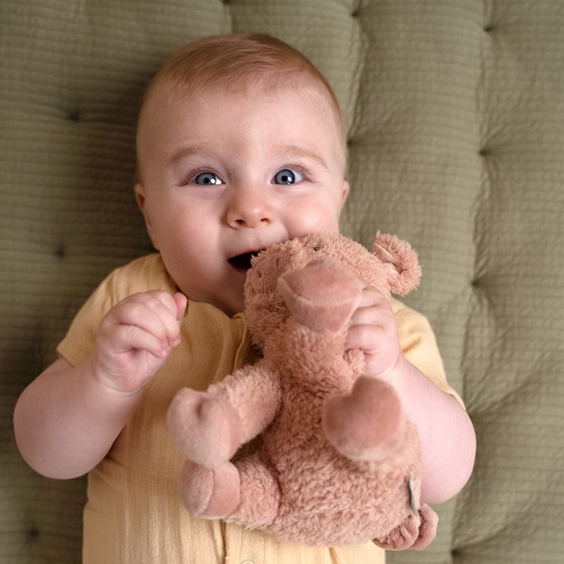 Maialino da coccolare 17 cm Piccola fattoria ROSA LD8828 corredino e abbigliamento neonato | NANU' BABY