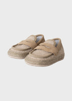 Mocassino Lino Elegante Beige SM41159/T37 corredino e abbigliamento neonato | NANU' BABY