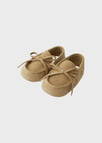 Mocassino Nappina Beige corredino e abbigliamento neonato | NANU' BABY