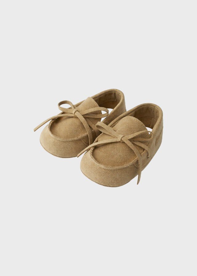 Mocassino Nappina Beige corredino e abbigliamento neonato | NANU' BABY