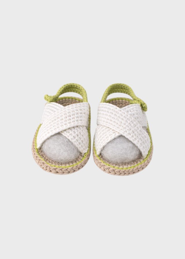 MORGANA/SC - Babbucce e Cuffie - PICCOLA GIUGGIOLA corredino e abbigliamento neonato | NANU' BABY