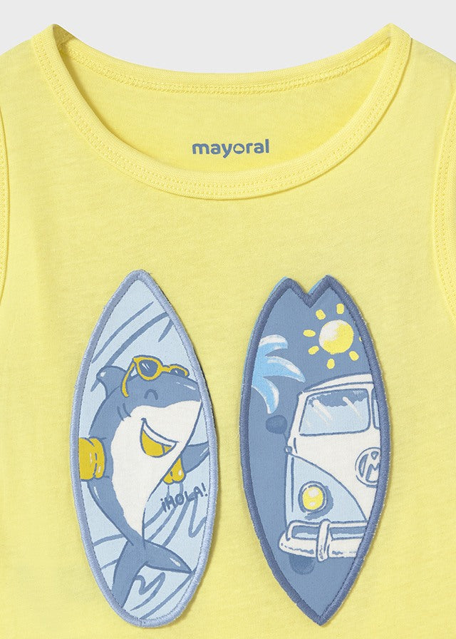 T-shirt Cotone Giallo MAYORAL 1069/69