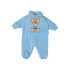 Tutina Neonato Ciniglia Cielo SARTORIA DEI PICCOLI (cod. LT1114)