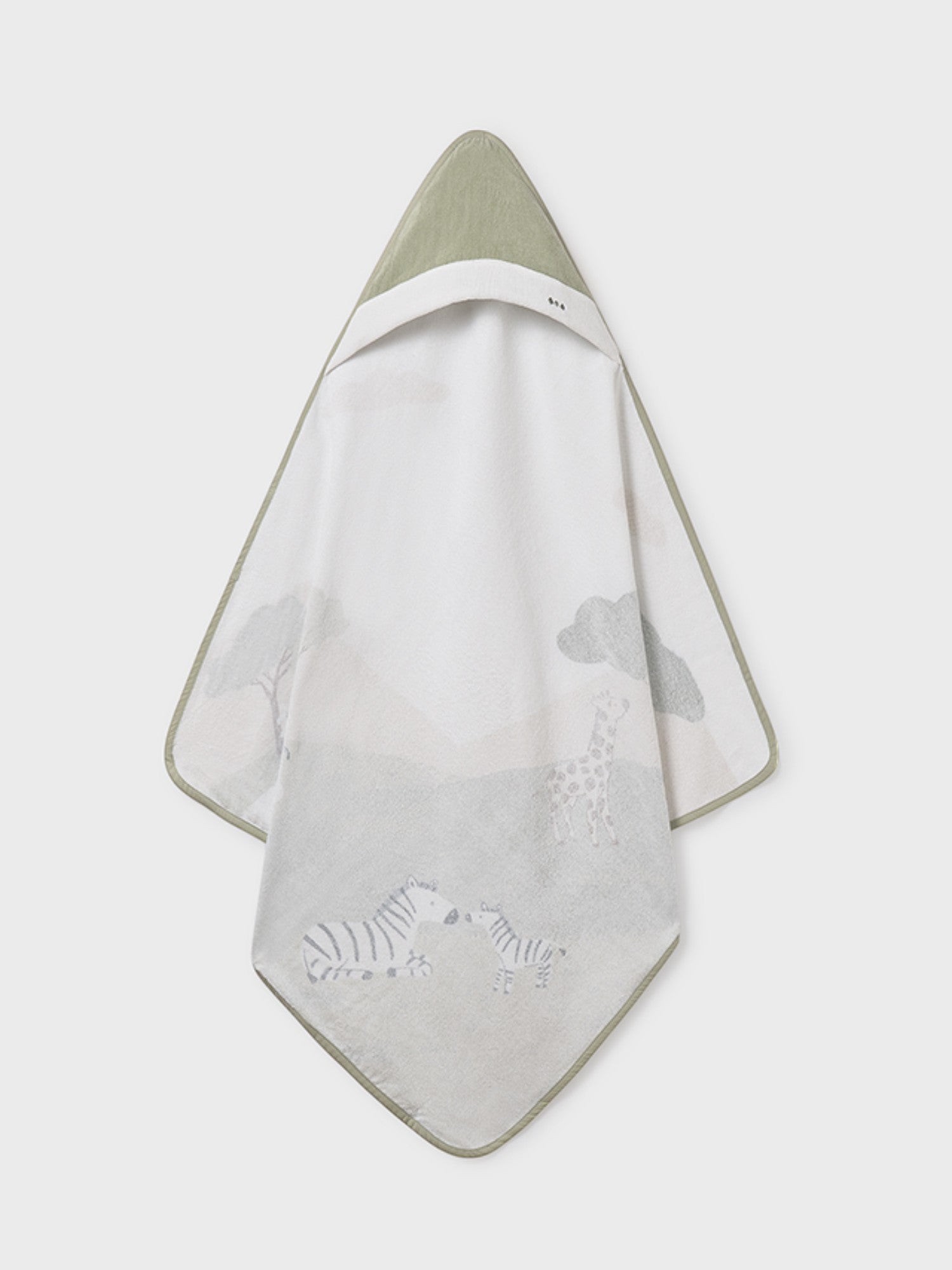 Accappatoio Neonato Verde 9988/86 -  NANU' BABY