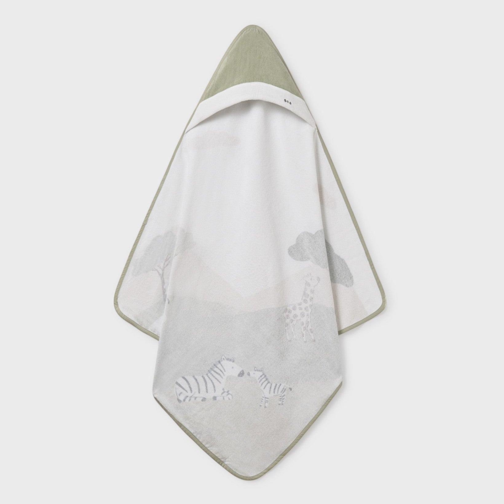 Accappatoio Neonato Verde 9988/86 -  NANU' BABY