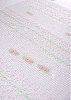 Pfirsichrosa Baumwolldecke EK1380