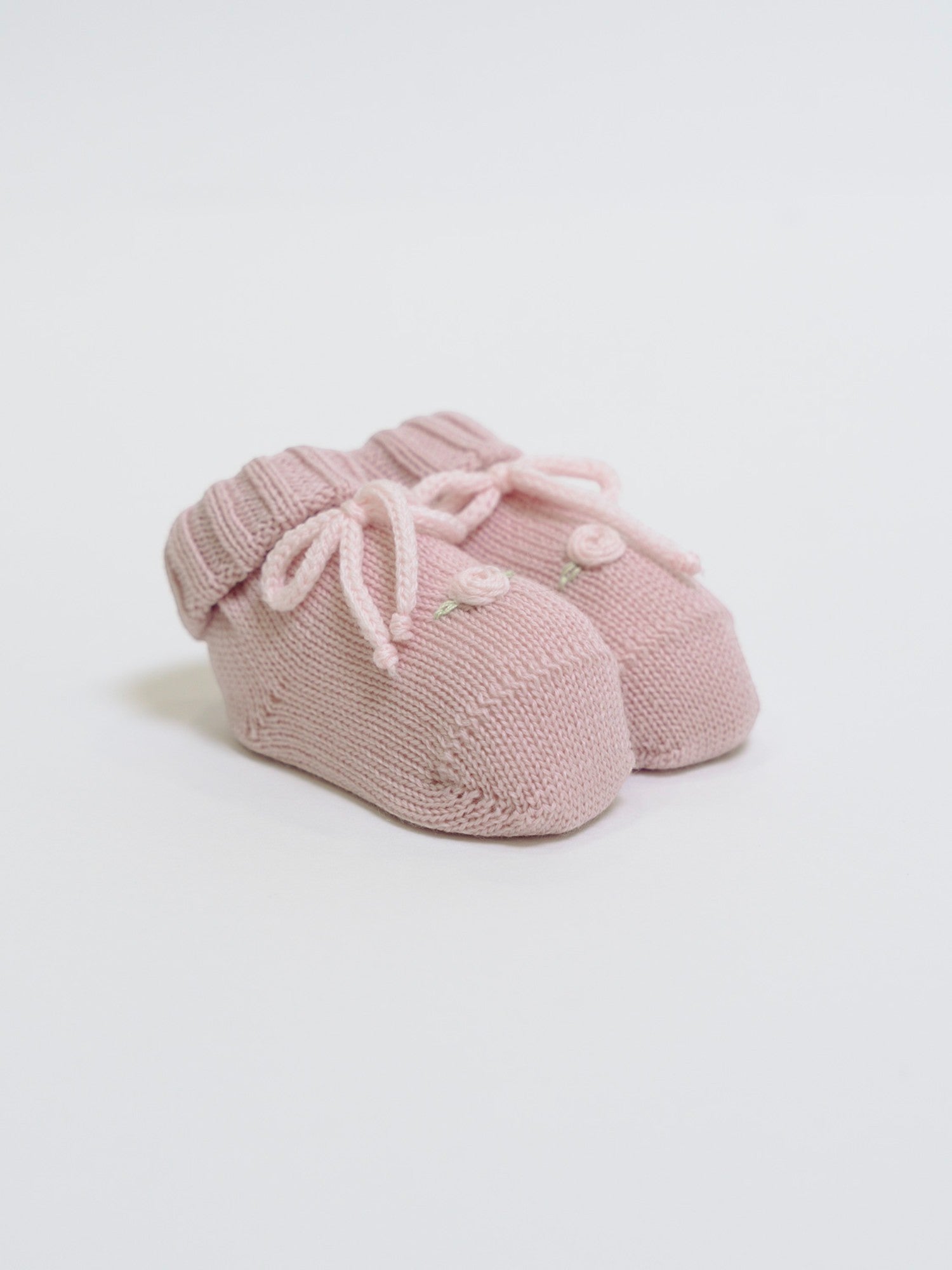 Babbucce Camelie Neonata ROSA ANTICO CAMELIE 715 -  NANU' BABY