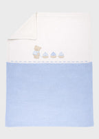 Cotton Blanket Teddy Bear Sky 198-C
