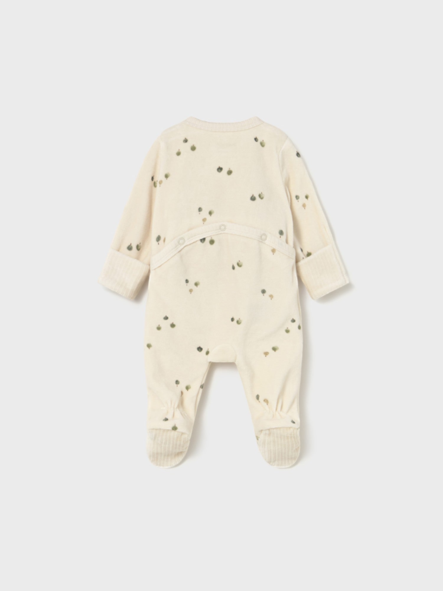 Pagliaccetto ciniglia Neonato Beige 2729/39 corredino e abbigliamento neonato | NANU' BABY