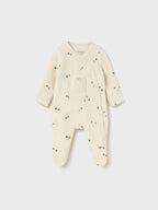 Pagliaccetto ciniglia Neonato Beige 2729/39 corredino e abbigliamento neonato | NANU' BABY