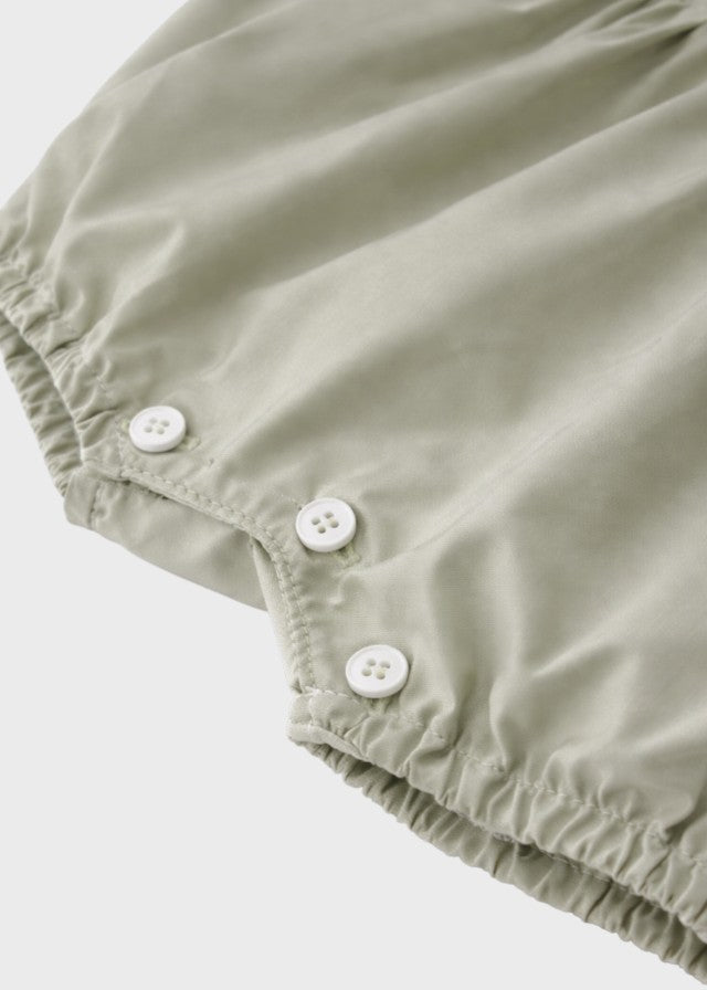 Pagliacetto Taffetà Punto Smock Verde FF648345/1878 corredino e abbigliamento neonato | NANU' BABY