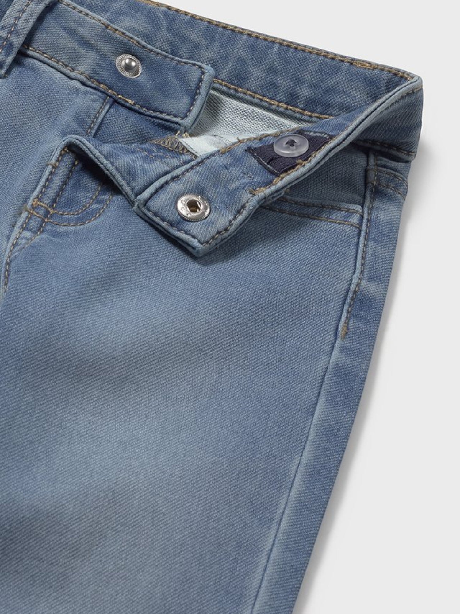 Pantalone soft denim Bimbo Blu 2502/69 corredino e abbigliamento neonato | NANU' BABY