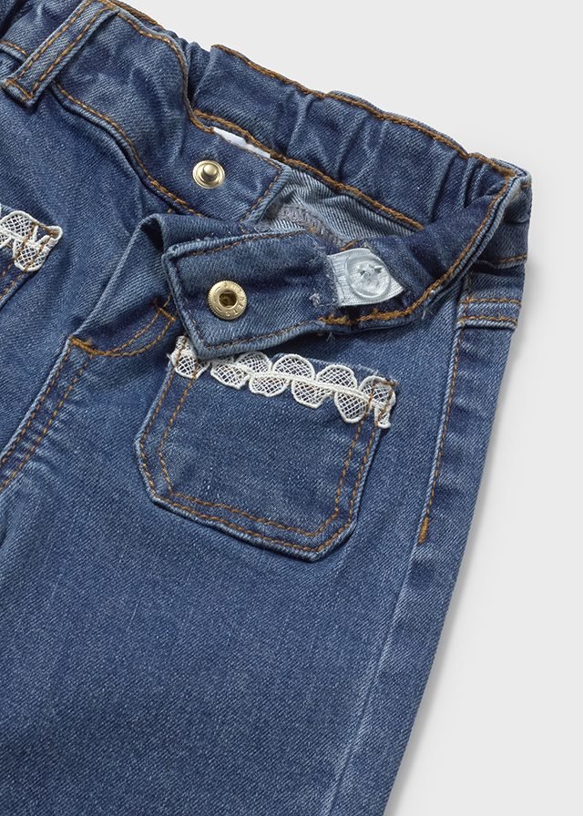 Pantaloni Cotone Blu 1511/74 corredino e abbigliamento neonato | NANU' BABY