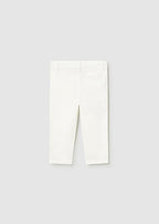 Pantaloni Cotone Chino Bianco 522/39 corredino e abbigliamento neonato | NANU' BABY