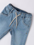 Pantaloni Cotone Denim Jeans 3B681/7300 corredino e abbigliamento neonato | NANU' BABY