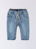 Pantaloni Cotone Denim Jeans 3B681/7300 corredino e abbigliamento neonato | NANU' BABY