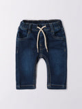Pantaloni Cotone Denim Jeans 3B681/7450 corredino e abbigliamento neonato | NANU' BABY