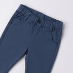 Pantalone Twill Cotone Stretch Bimbo Blu 3F623/3656