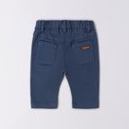 Pantalone Twill Cotone Stretch Bimbo Blu 3F623/3656
