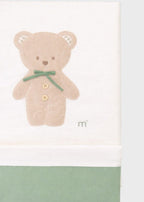 Piumoncino Estivo Jersey Cotone Verde EB6281 corredino e abbigliamento neonato | NANU' BABY