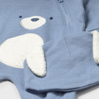 Baby Romper, Light Blue, 2613/51
