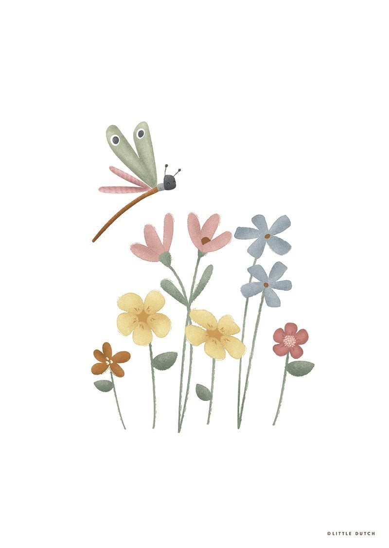 Poster A3 ROSA PW11521550 corredino e abbigliamento neonato | NANU' BABY