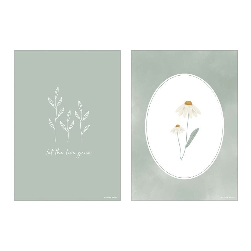 Poster A3 Verde VERDE PW10810810 corredino e abbigliamento neonato | NANU' BABY