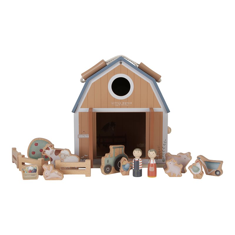 Casa delle bambole Piccola Fattoria  MULTICOLORE LD7152