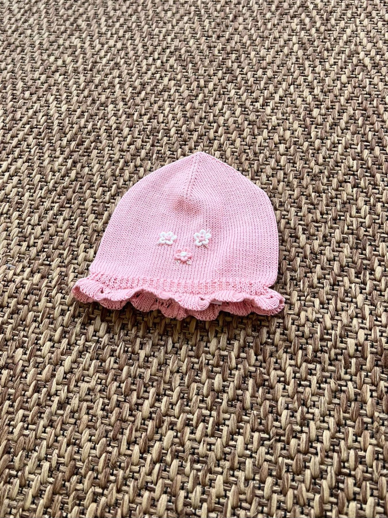 Cuffia Neonata ROSA NAIME/CU-R