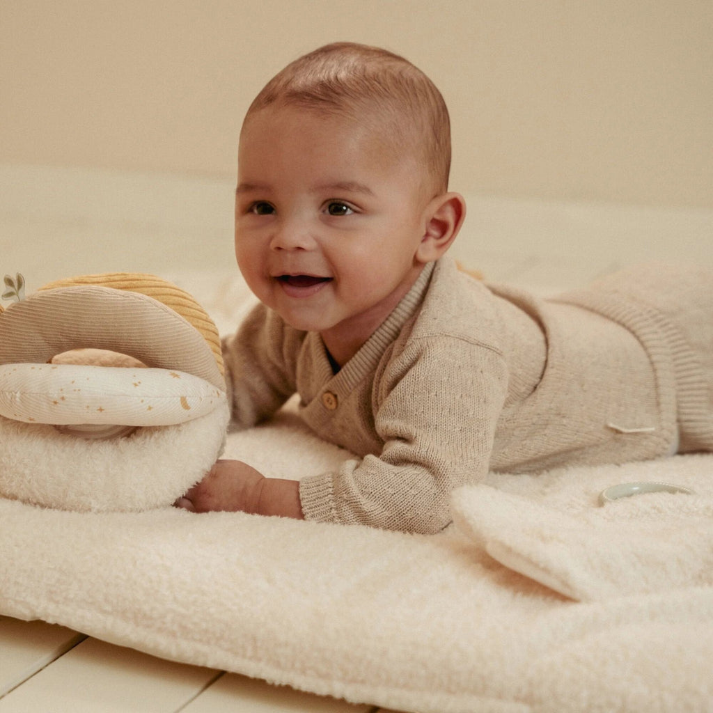 Cardigan in maglia Neonato Beige CL25292001