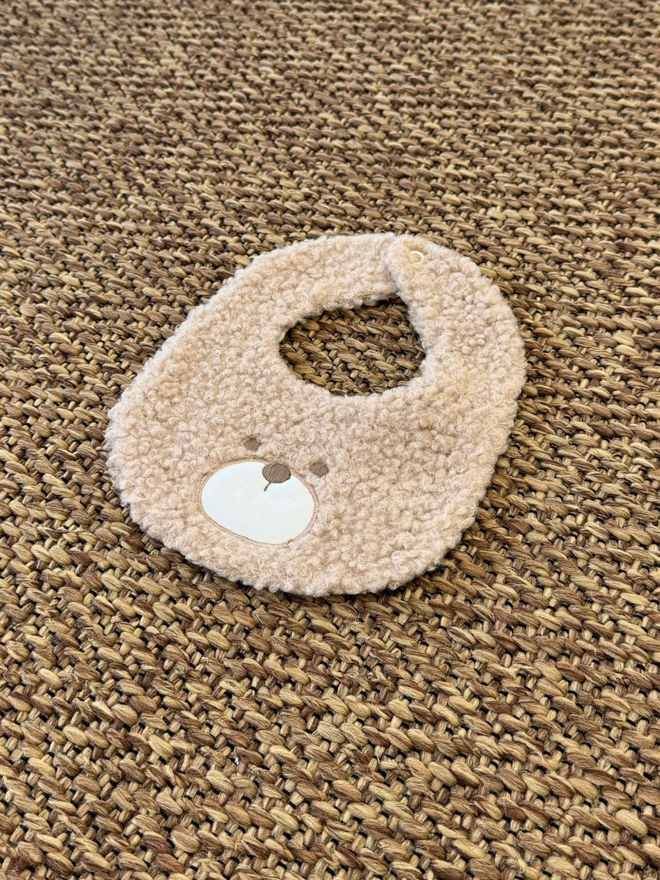 Bavetta Orsetto Neonata MARRONE IB55BAV/A -  NANU' BABY