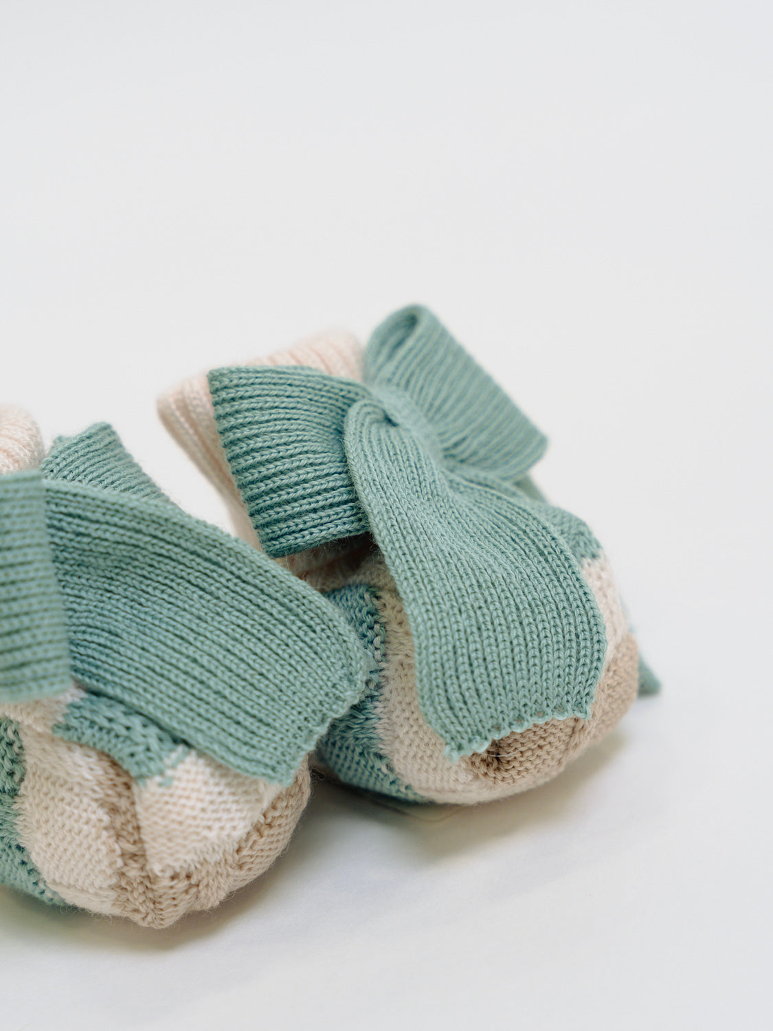 Babbucce Neonata Verde IN23S/V -  NANU' BABY