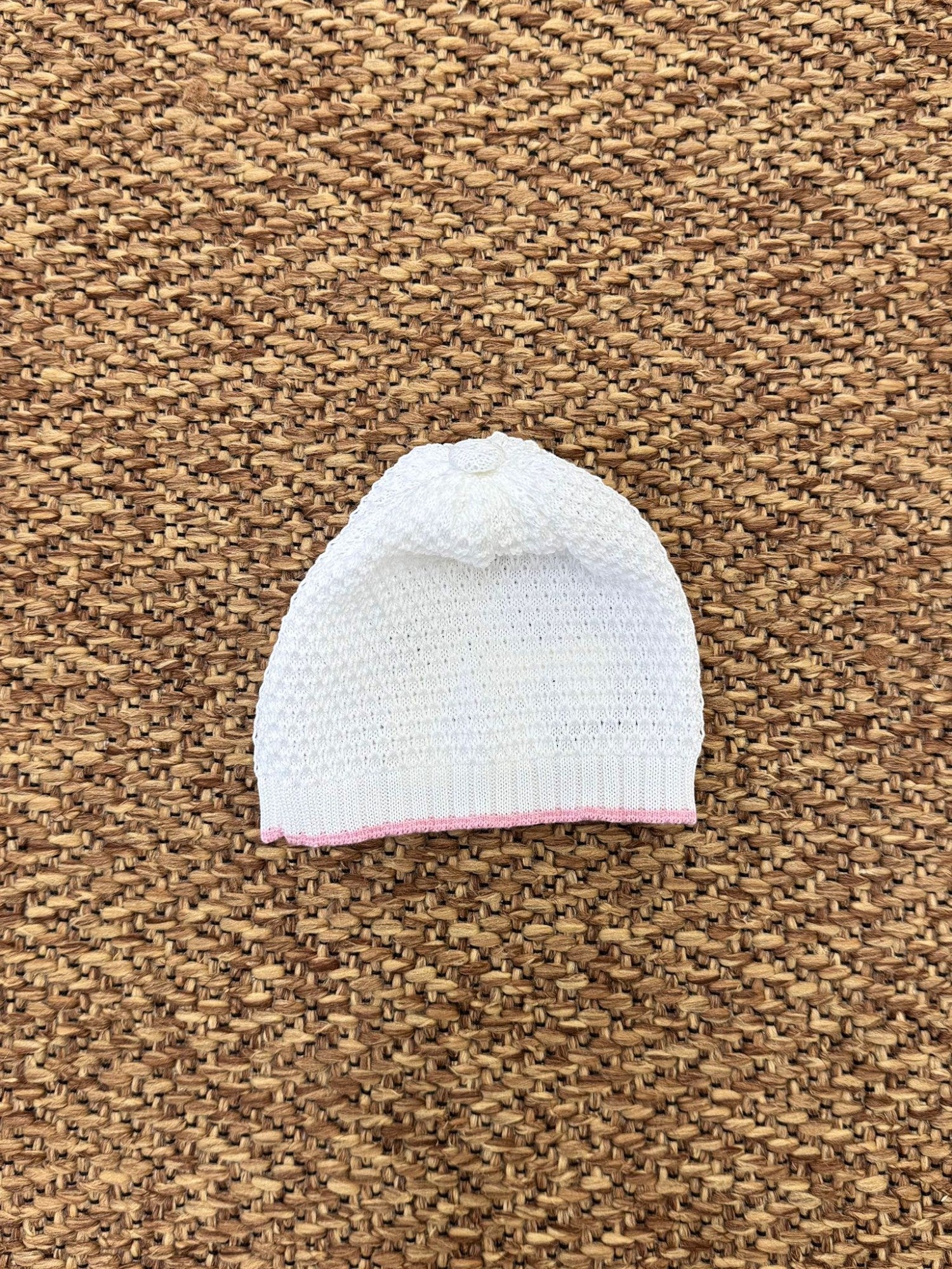 Cuffia Neonata BIANCO EB2471