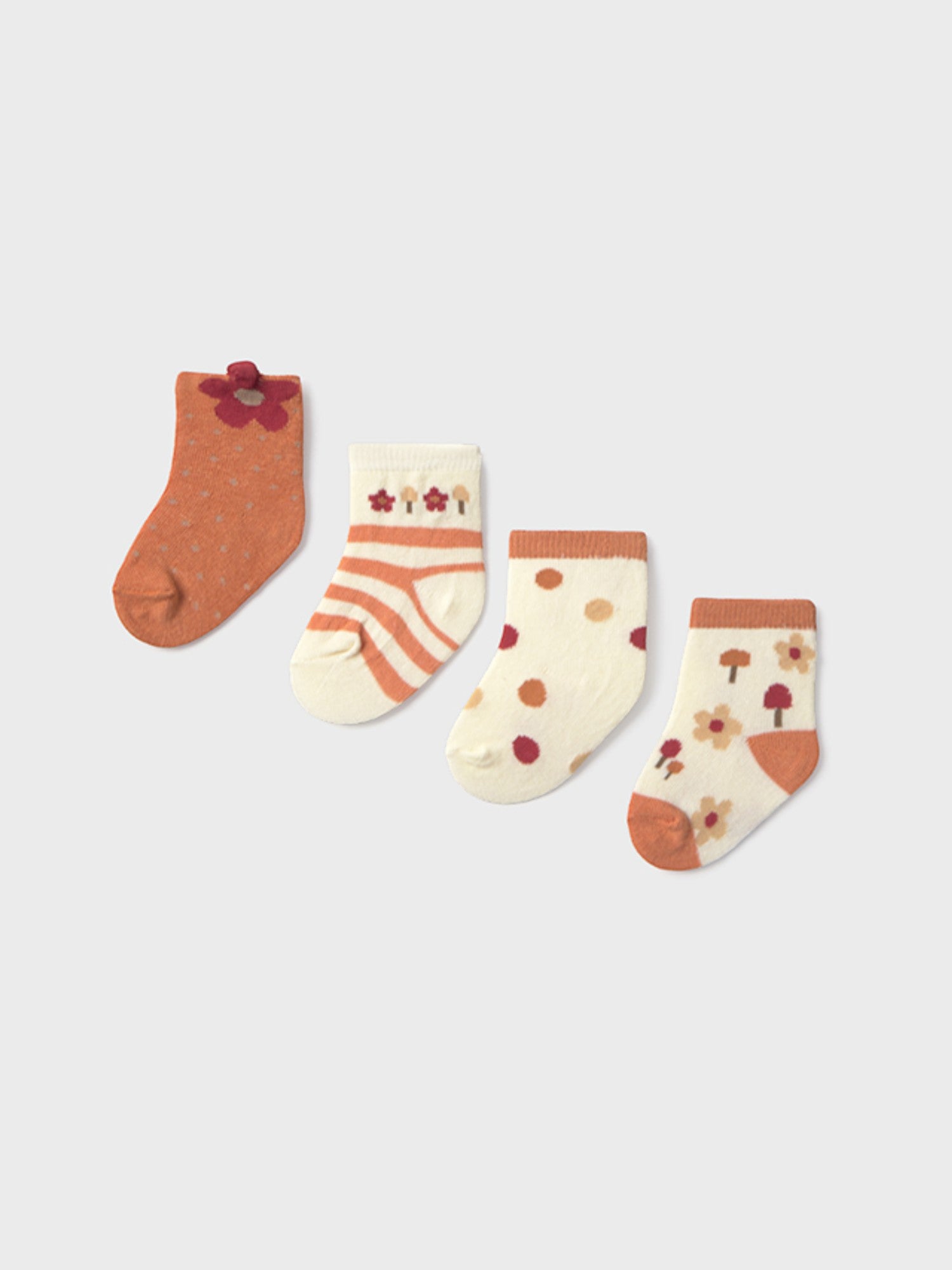 Calze Neonata ARANCIO 9921/65 -  NANU' BABY