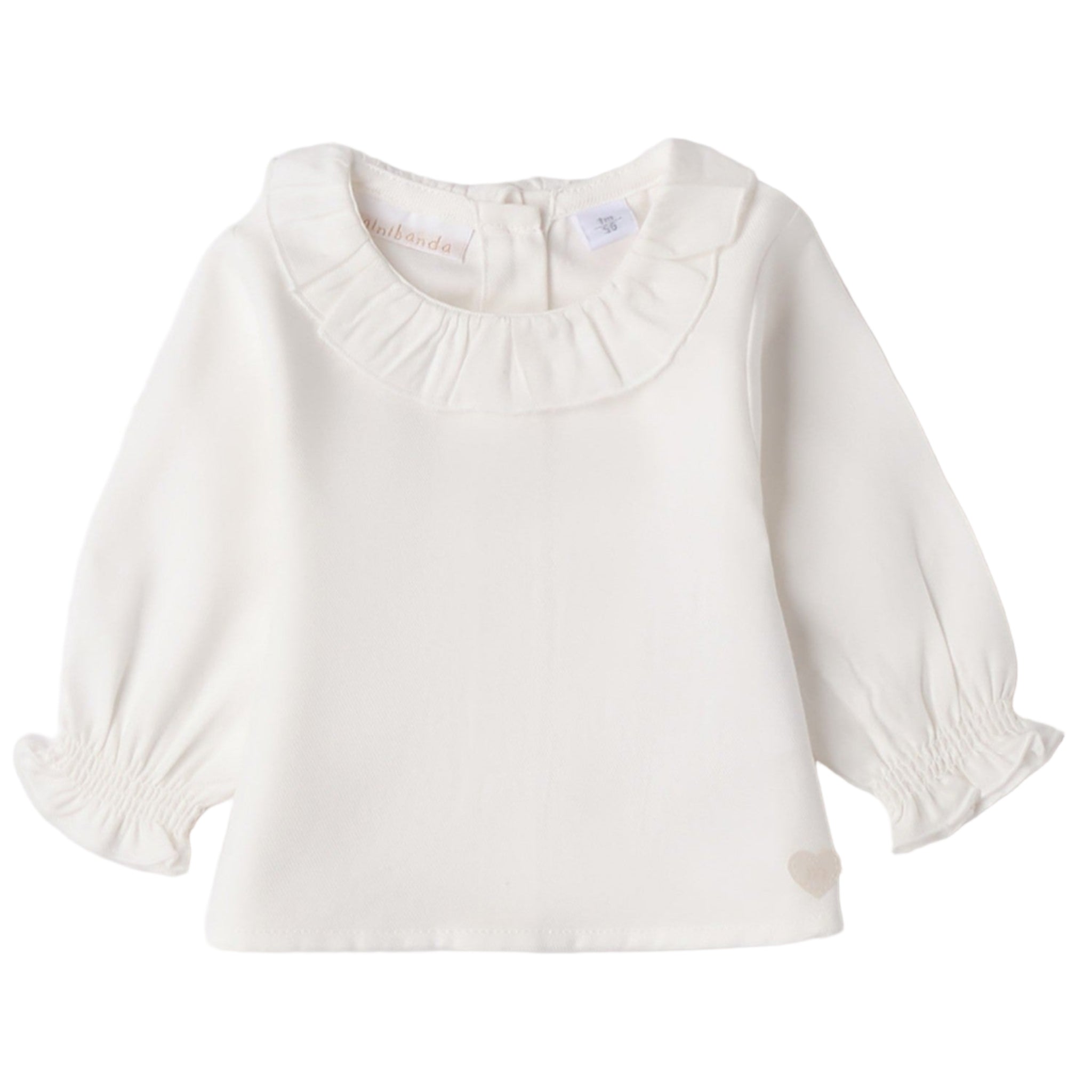 Camicia Ml Bimba Bianco 3F700/112 -  NANU' BABY