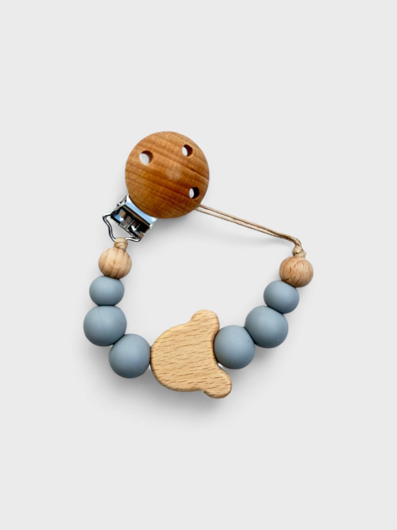 Reggiciuccio Teddy GRIGIO RC/TEDDY GRIGIO corredino e abbigliamento neonato | NANU' BABY