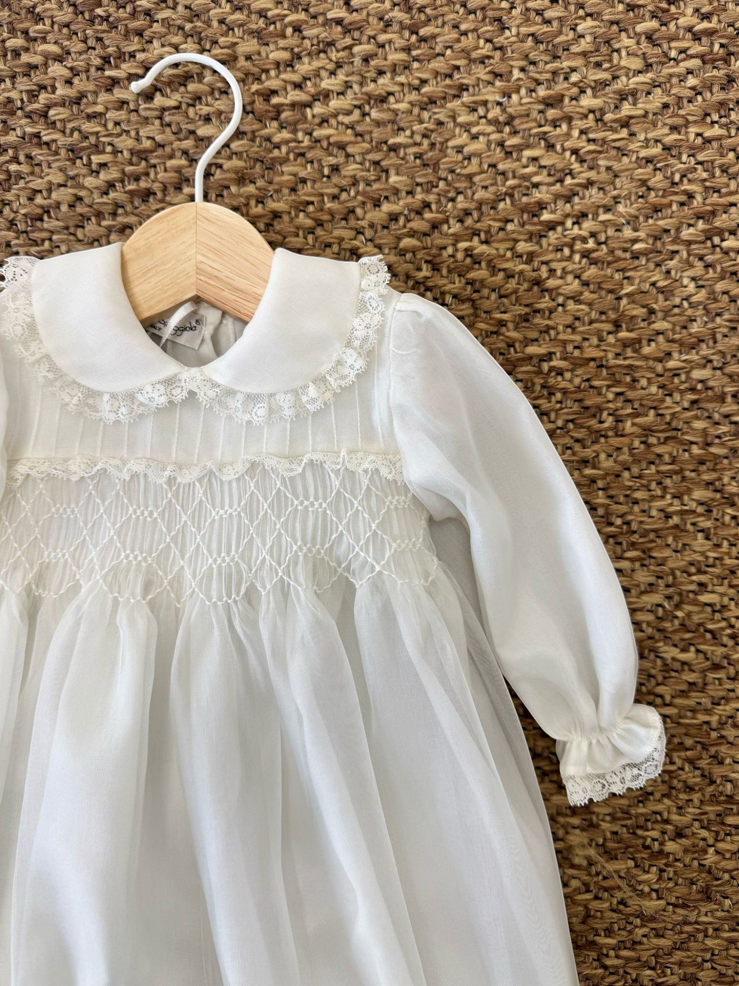 Abito Cerimonia Organza Bimbo AVORIO DORA