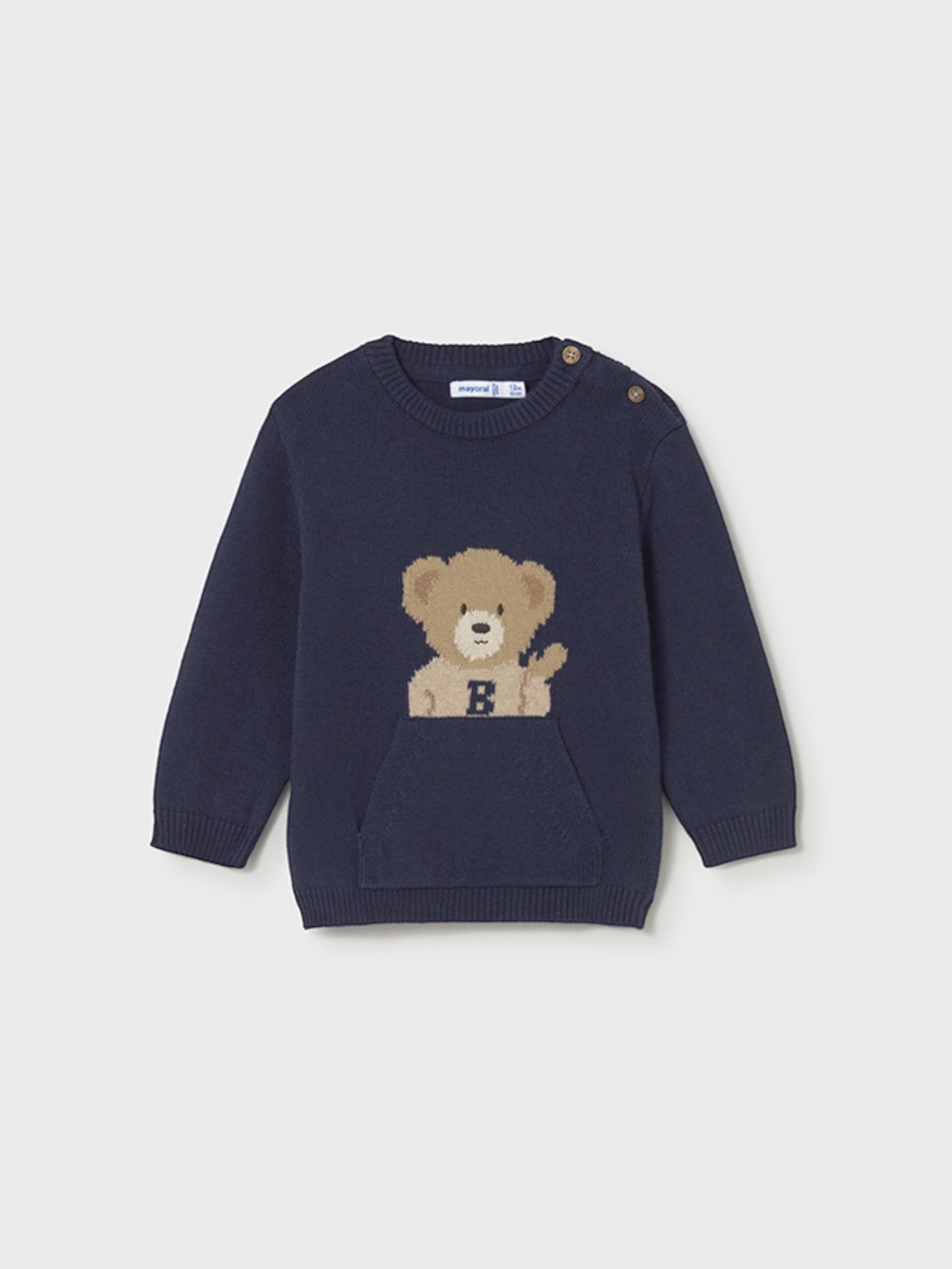 Maglione intarsi grande Bimbo Blu 2341/60 -  NANU' BABY