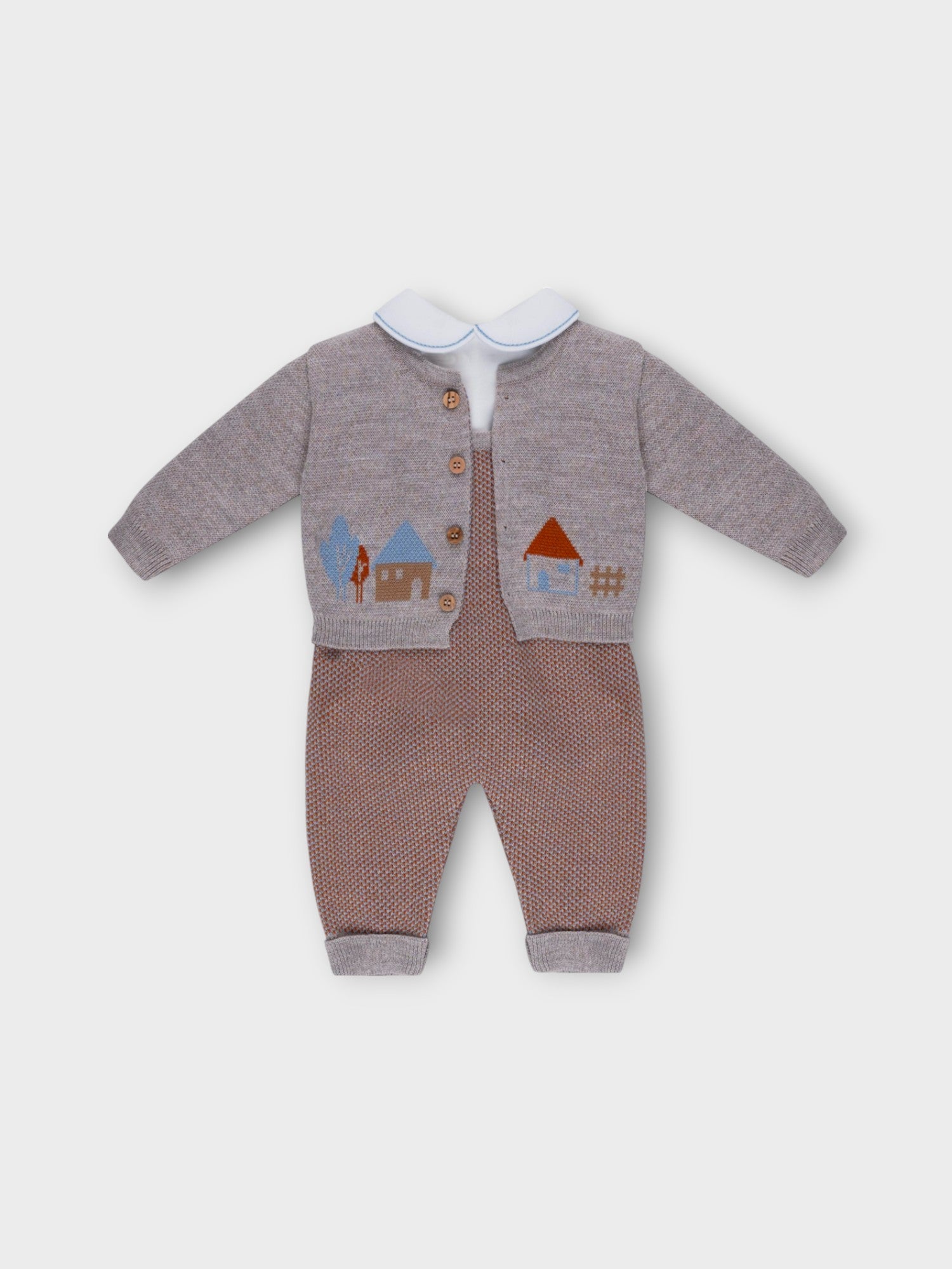 Completo Neonato TORTORA IN5131/C -  NANU' BABY