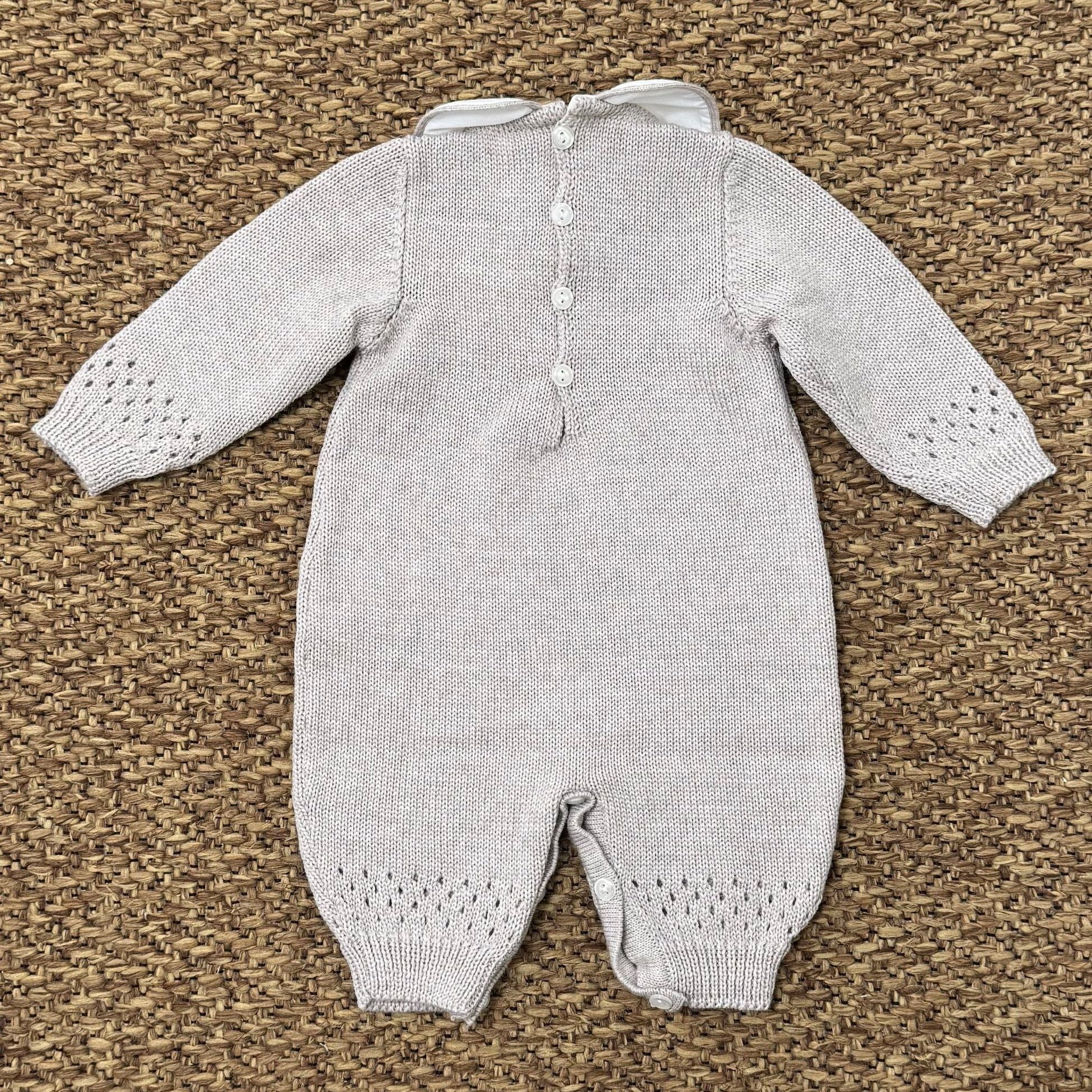 Beige Baby Romper T80L